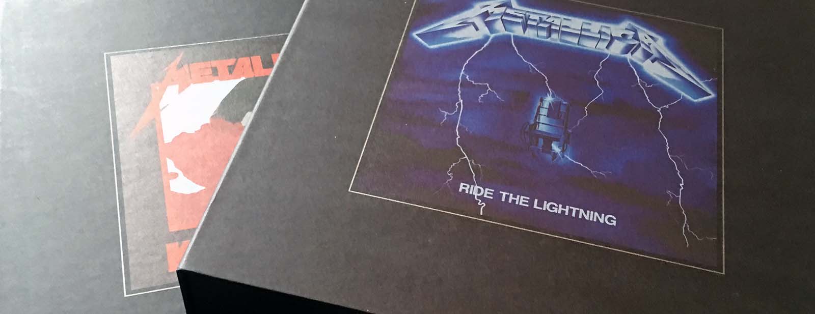 Metallica Deluxe Bokser: ”Kill 'Em All” og ”Ride The Lightning”