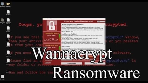Slik ser det ut om du blir angrepet av WannaCrypt ransomware